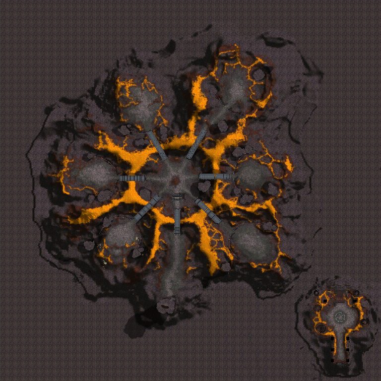 Map of Red Dragon Fortress