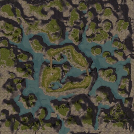 Map of Combat Zone