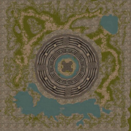 Map of Blue Dungeon – Lvl 40-80