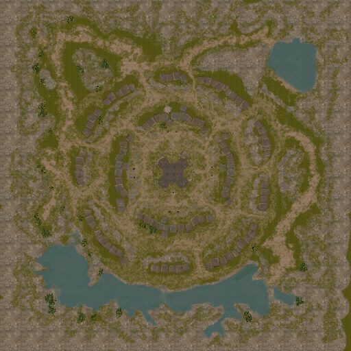 Map of Red Dungeon – Lvl 81+