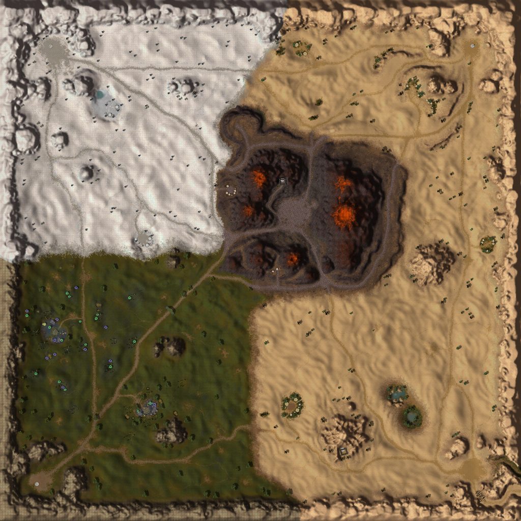 Map of Battle Royale