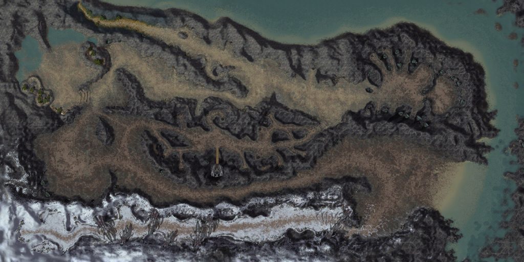 Map of Yilad Pass