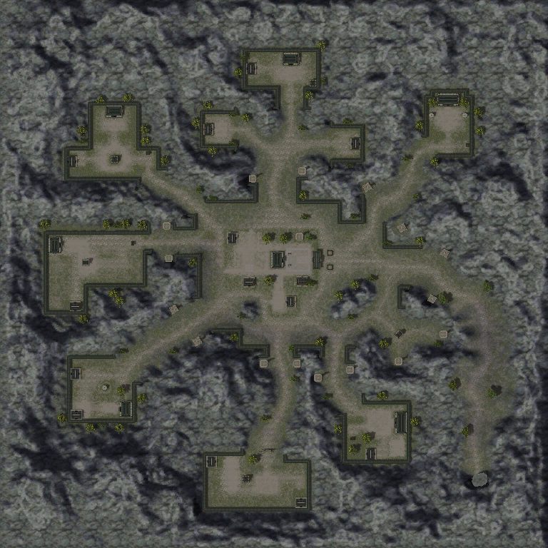 Map of 1st Level of the Serpent Temple