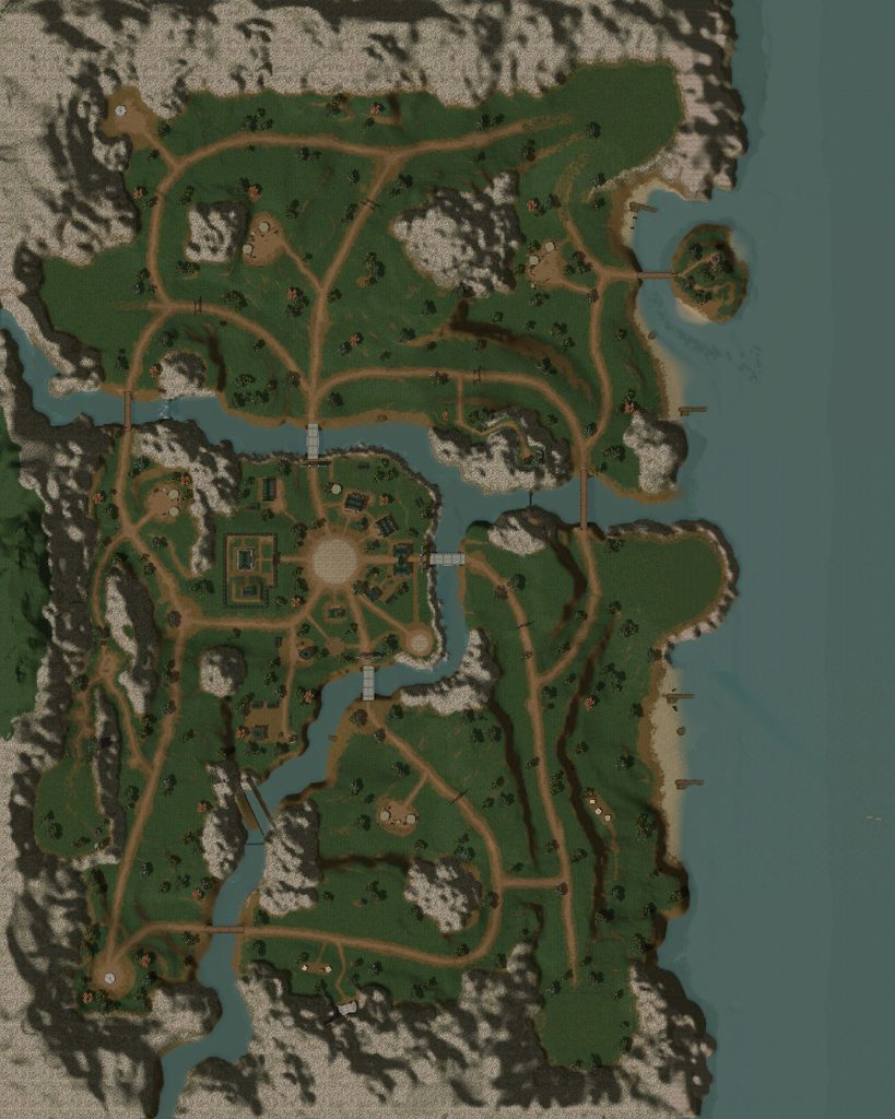 Map of Pyungmoo Area
