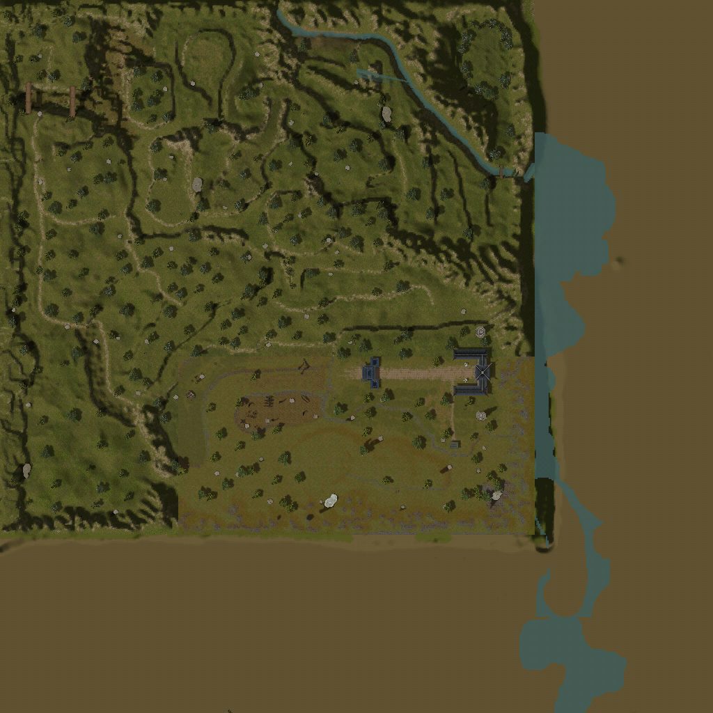 Map of Red Forest